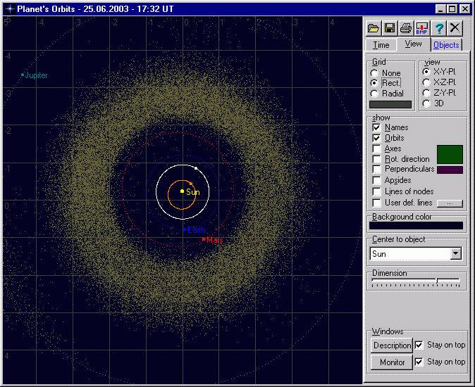 Planet's Orbits Screenshot